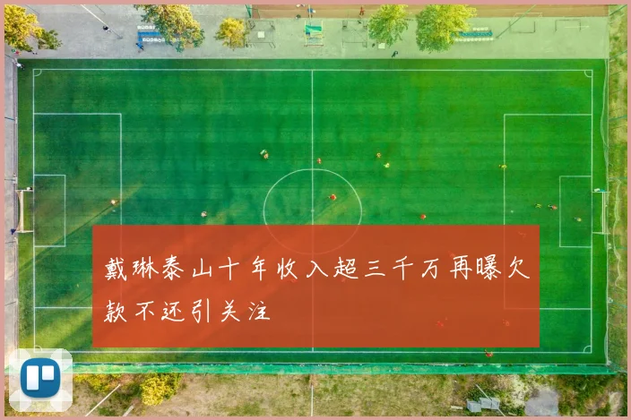 戴琳泰山十年收入超三千万再曝欠款不还引关注